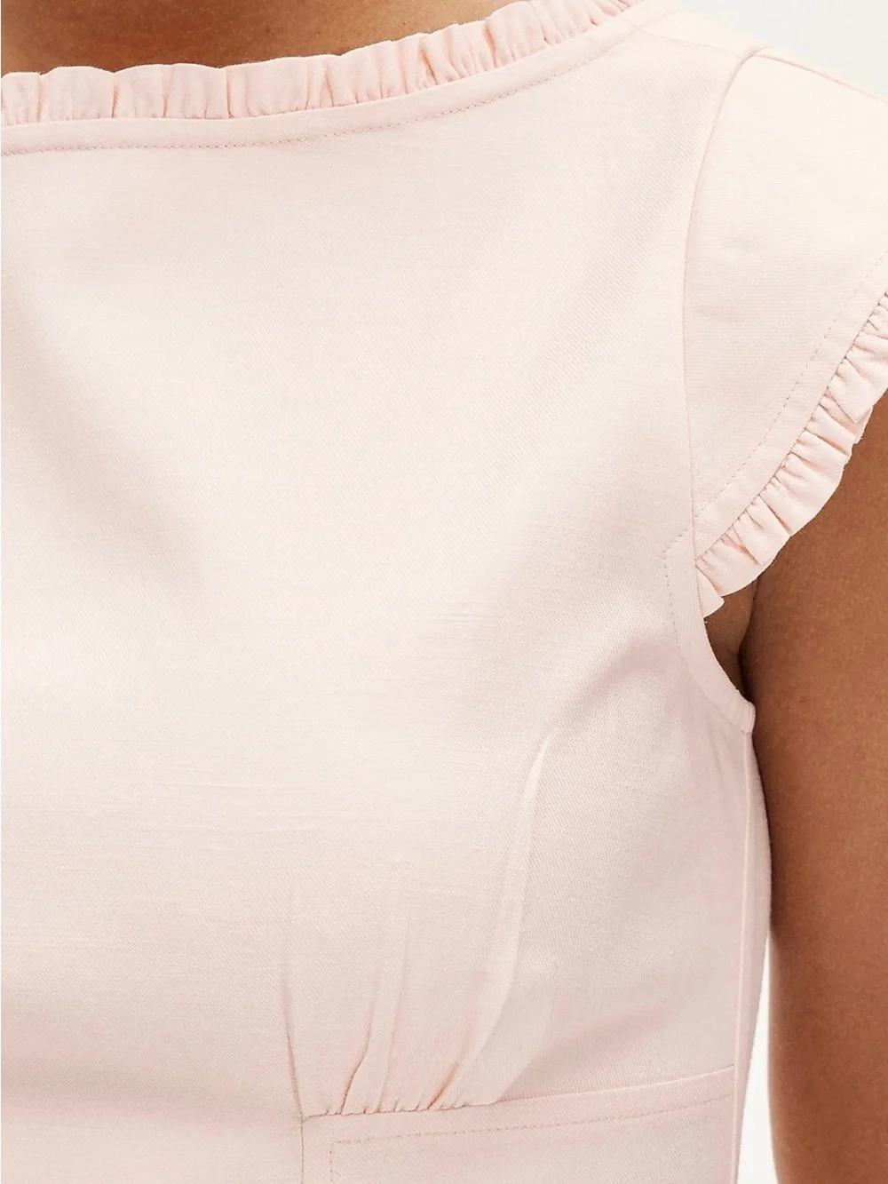 J. Crew Windy Blossom Ruffle-Trim Mini Dress